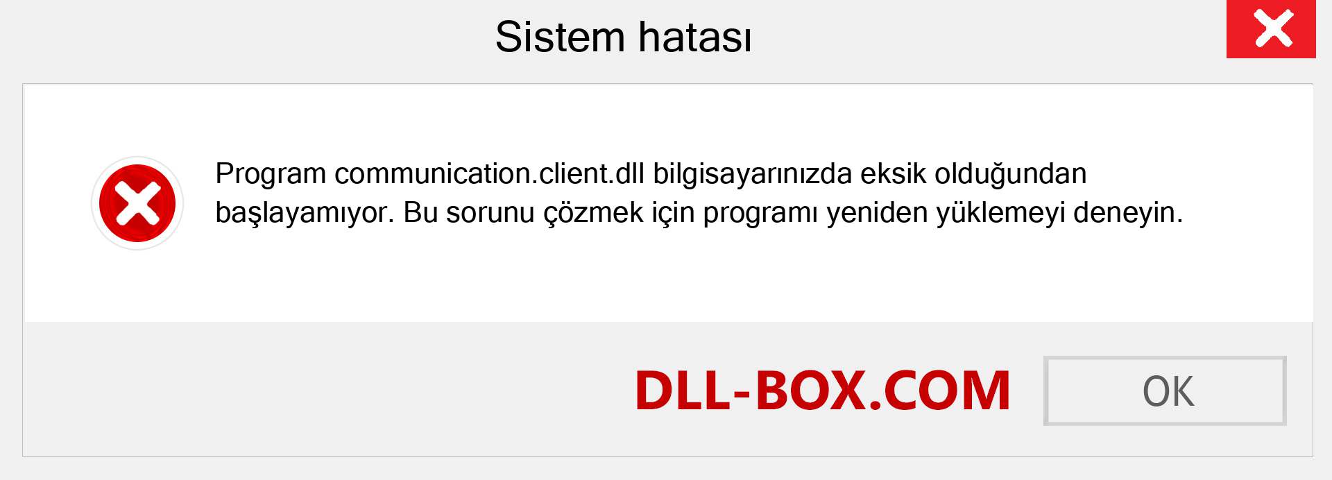 communication.client.dll dosyası eksik mi? Windows 7, 8, 10 için İndirin - Windows'ta communication.client dll Eksik Hatasını Düzeltin, fotoğraflar, resimler